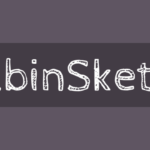 cabin-sketch-font