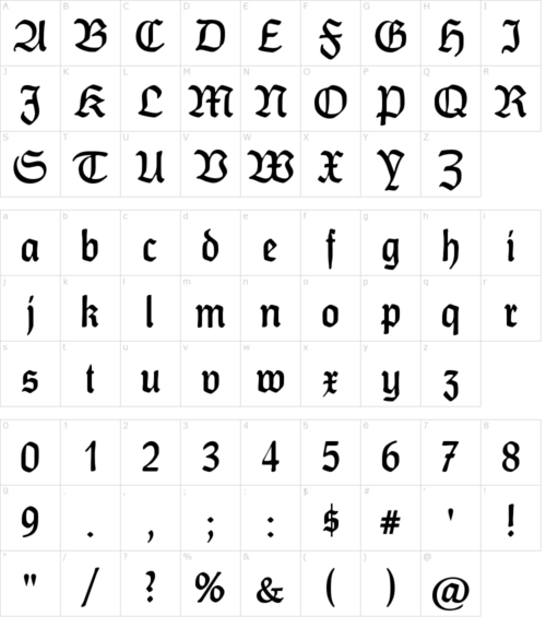 franken-font