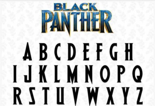 black-panther-font